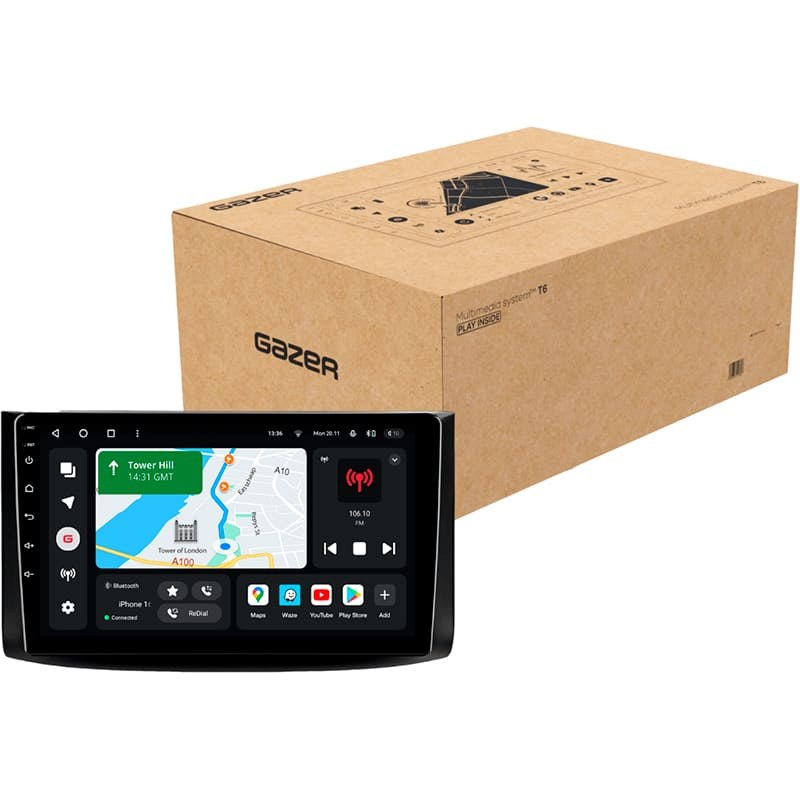 Автомагнітола GAZER T6009-T250 PRO (79952)