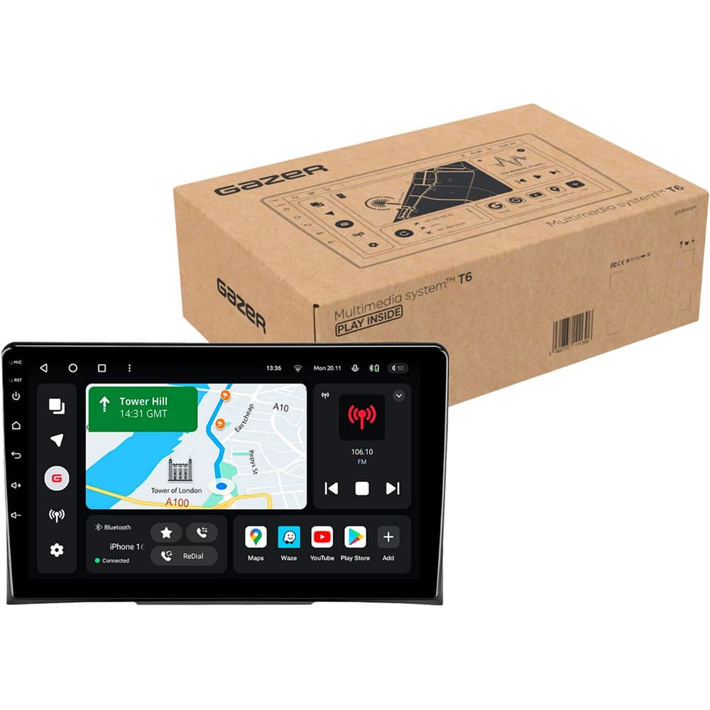 Автомагнітола GAZER T6009-T5 PRO MAX (46285)