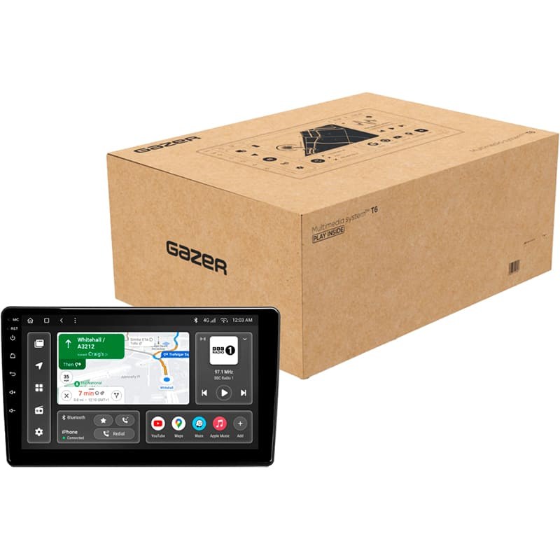 Автомагнітола GAZER T6009-T9/L PRO (79972)