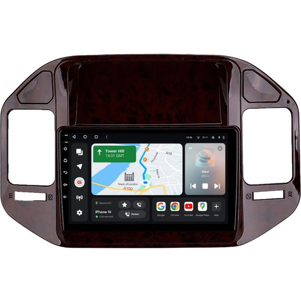 Автомагнітола GAZER T6009-V60 PRO для Mitsubishi Pajero 3 1999-2006 (80010)