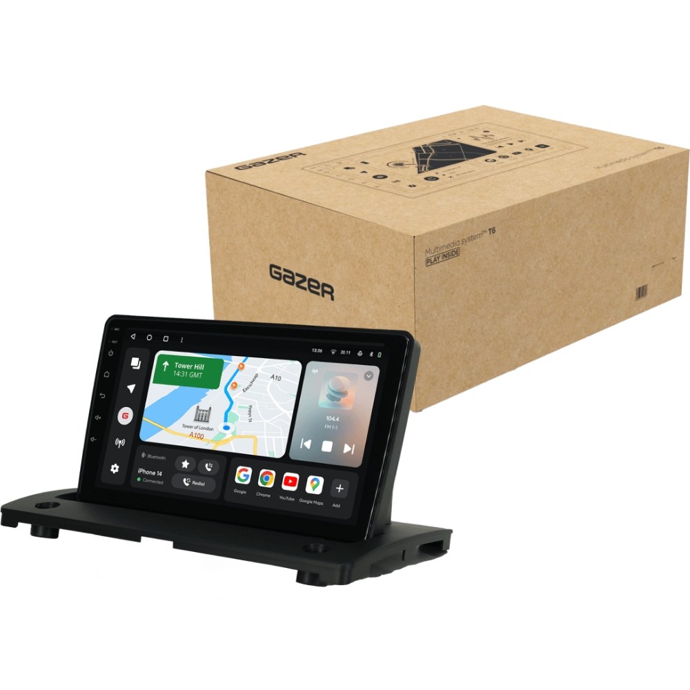 Автомагнітола GAZER T6009-VP2 PRO для Volvo XC90 1 2002-2014 (80022)