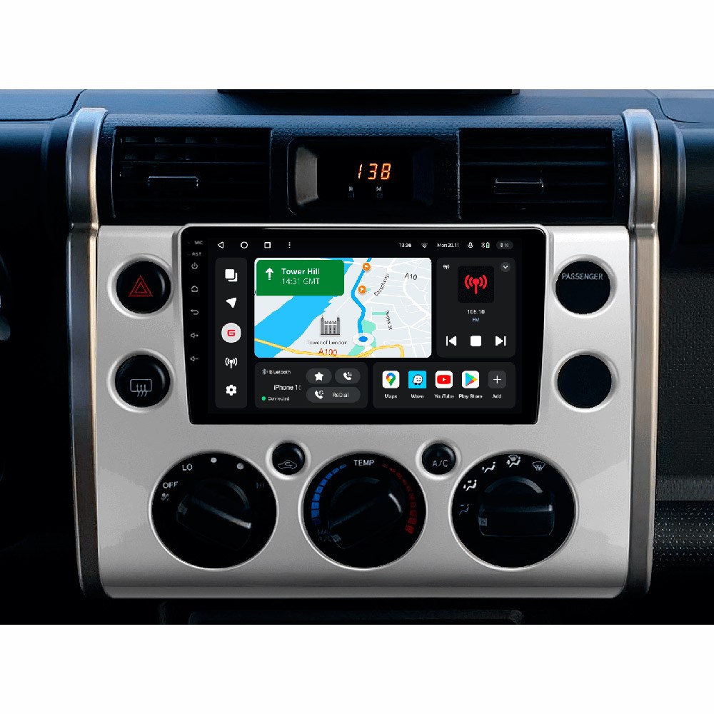 Автомагнітола GAZER T6009-XJ10 MAX для Toyota FJ Cruiser (XJ10) 2006-2020 (45854)