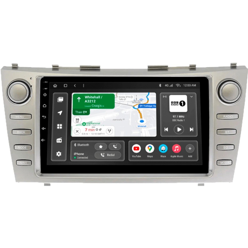 Автомагнітола GAZER T6009-XV40 PRO MAX для Toyota Camry 6 (XV40) 2006-2011 (45418)