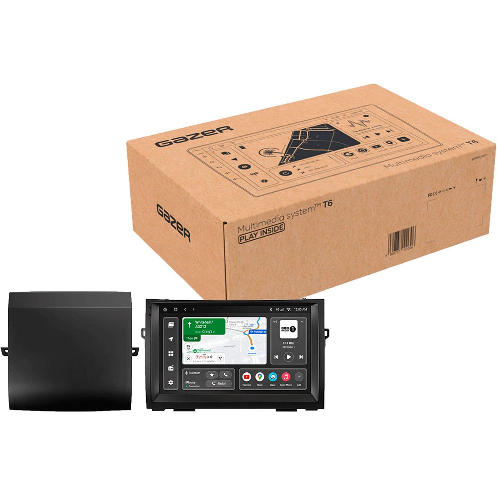 Автомагнітола GAZER T6009-XW20 PRO MAX для Toyota Prius 2 (XW20) 2003-2011 (45211)