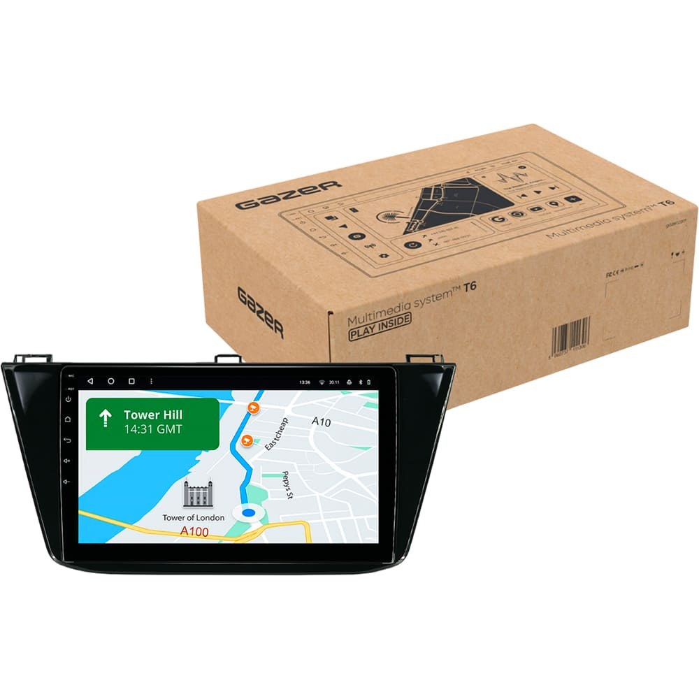 Автомагнітола GAZER T6010-AD/L PRO MAX (46267)