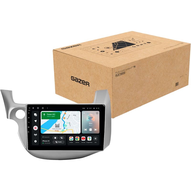 Автомагнітола GAZER T6010-GE PRO (80329)