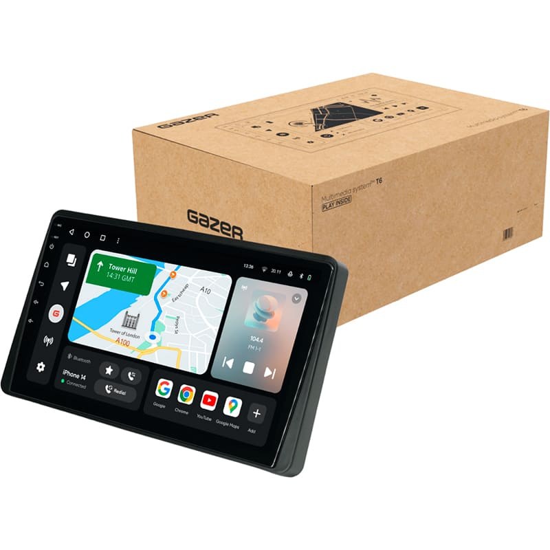 Автомагнітола GAZER T6010-HM PRO (80363)