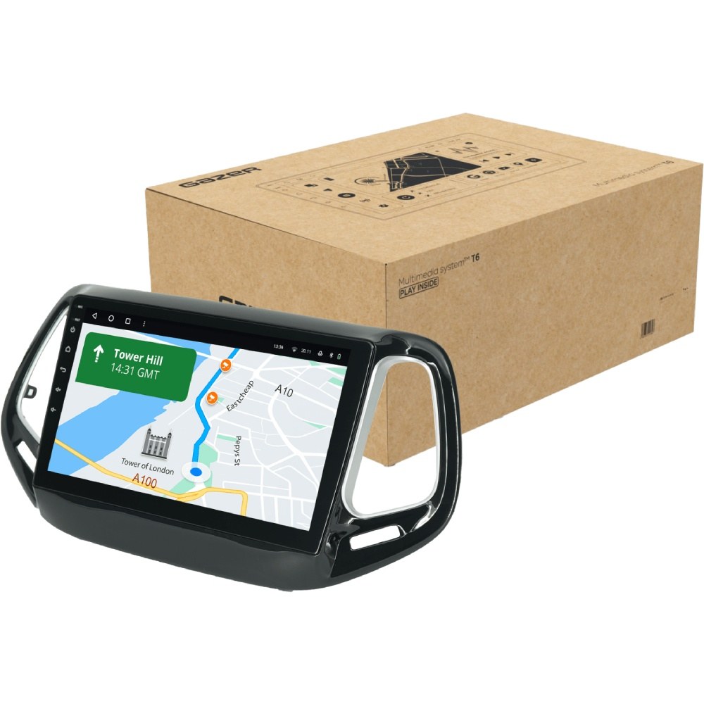 Автомагнітола GAZER T6010-MP PRO для Jeep Compass 2 2016-2018 (80407)