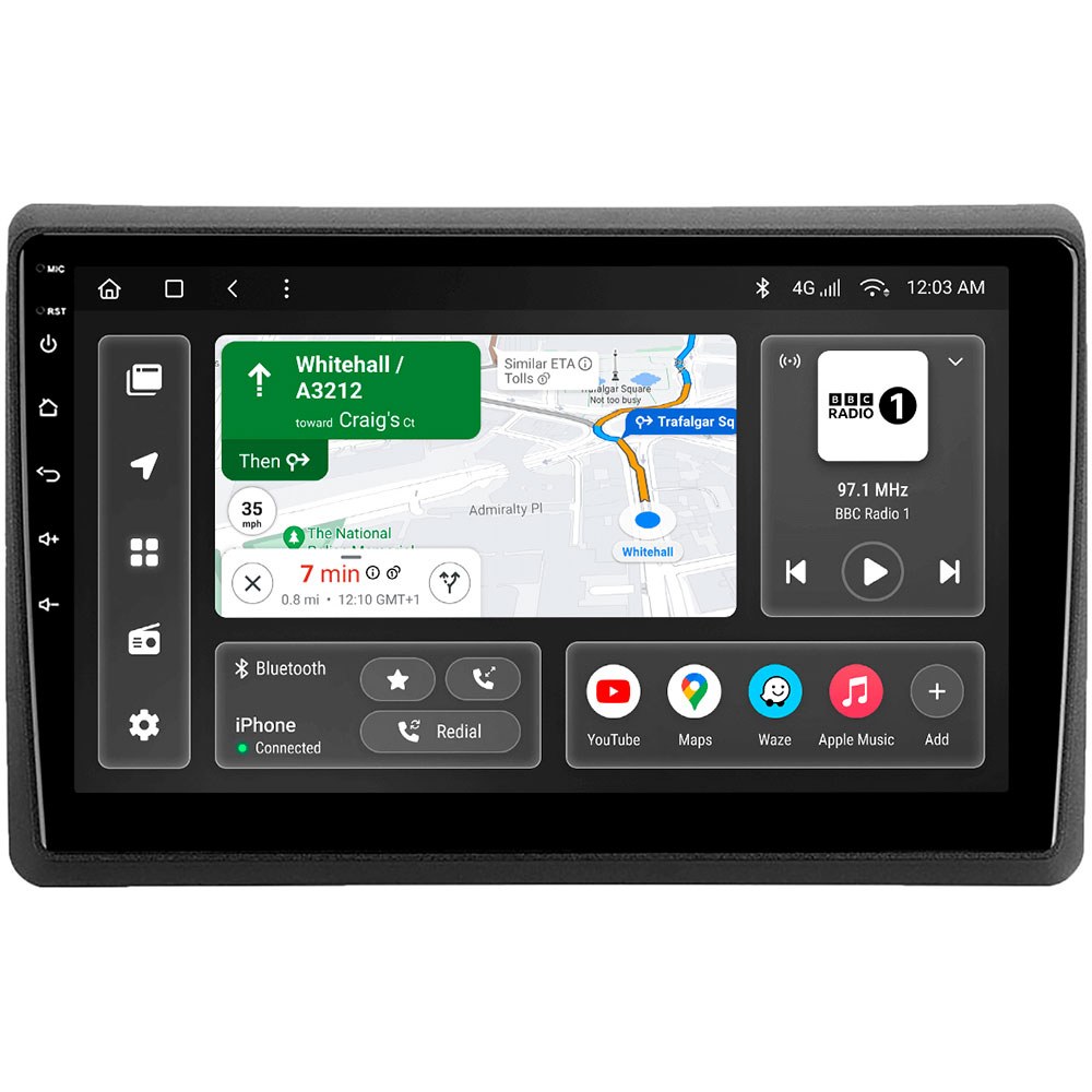Автомагнітола GAZER T6010-NV400 PRO MAX для Nissan NV400 2010-2020 (43107)