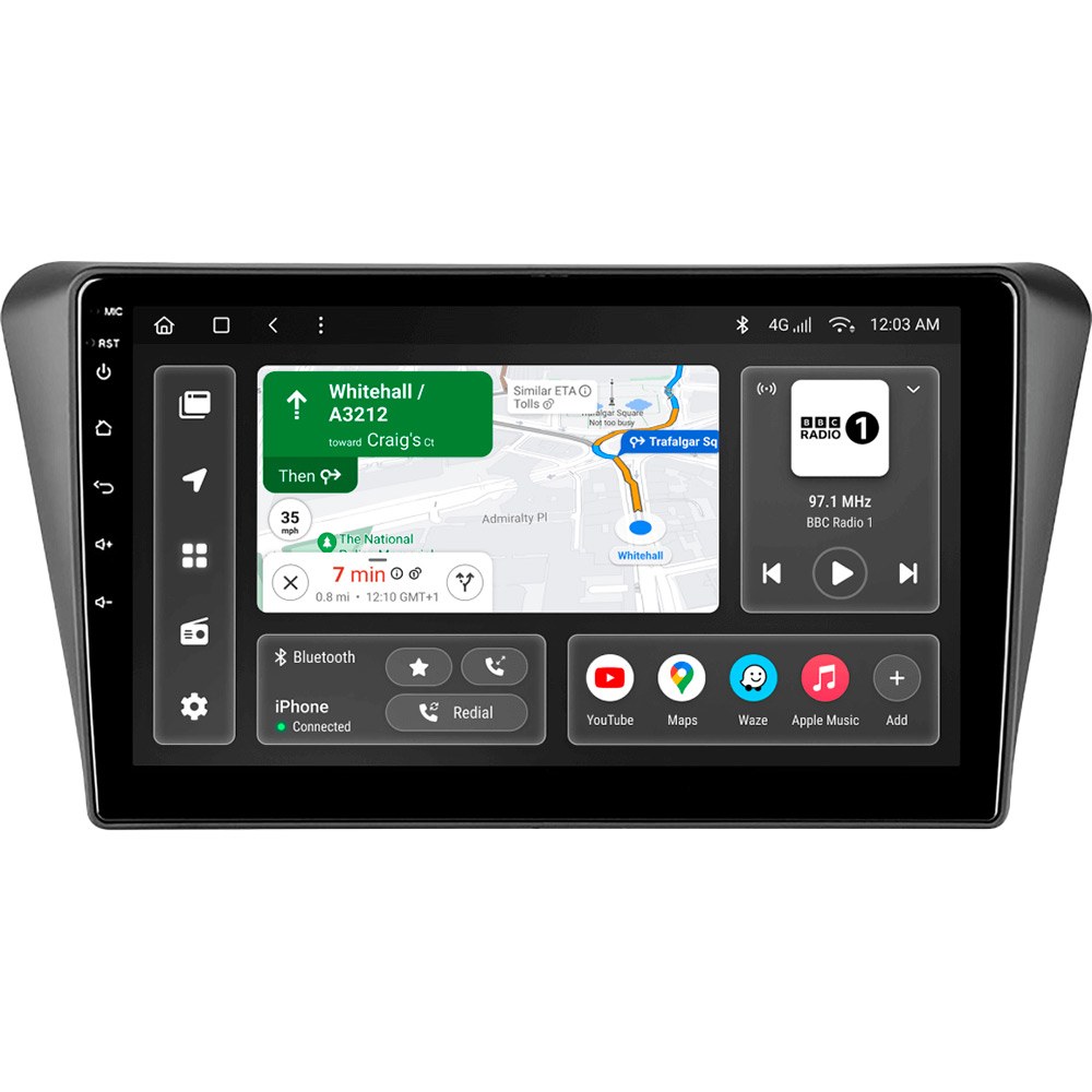 Автомагнітола GAZER T6010-T9 PRO MAX для Peugeot 408 2 2014-2018 (43516)