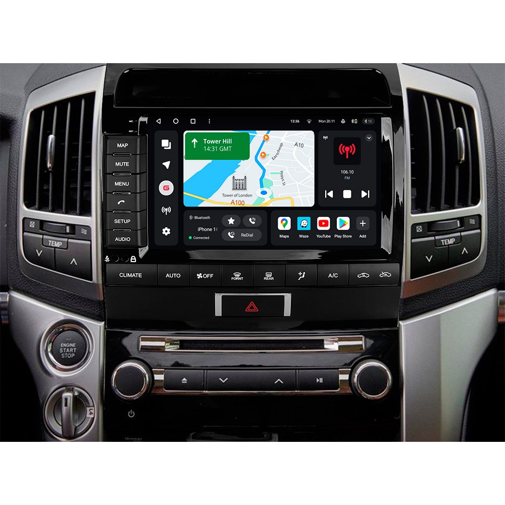 Автомагнітола GAZER T6010-TJ200 PRO MAX для Toyota Land Cruiser 200 (J200) 2007-2015