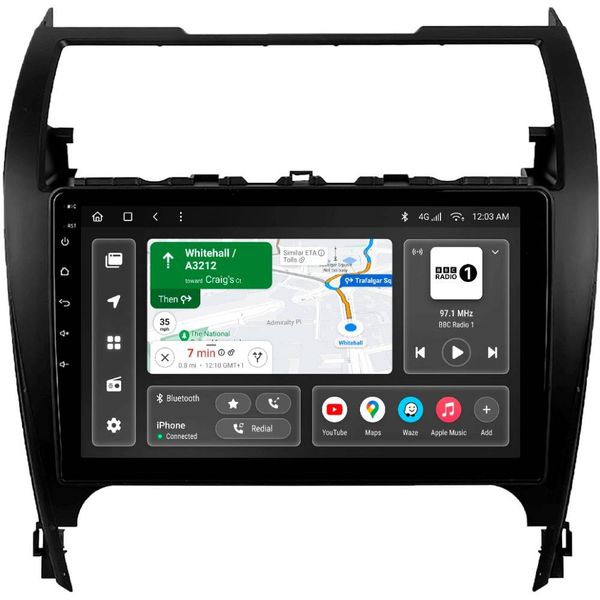 Автомагнітола GAZER T6010-XV50 PRO для Toyota Camry 7 (XV50) (Middle East) 2012-2014 (80505)
