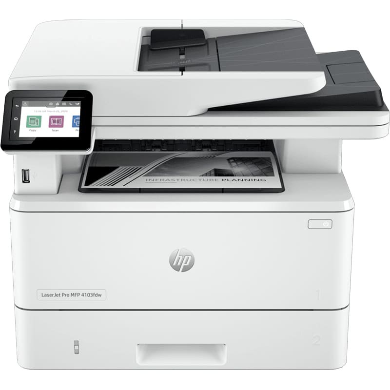 БФП лазерне HP LaserJet Pro 4103fdw Wi-Fi (2Z629A)