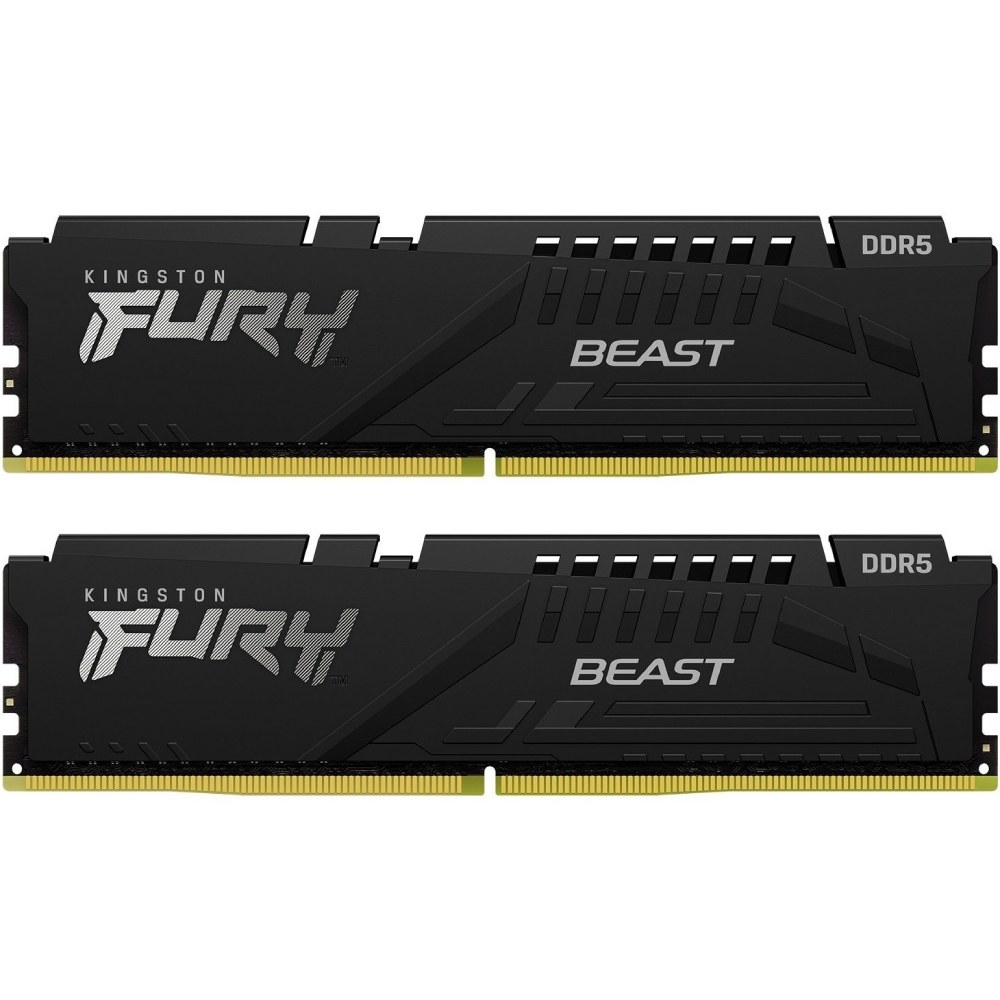 Набір KINGSTON 64 GB DDR5 6000 MHz FURY Beast (KF560C30BBEK2-64)