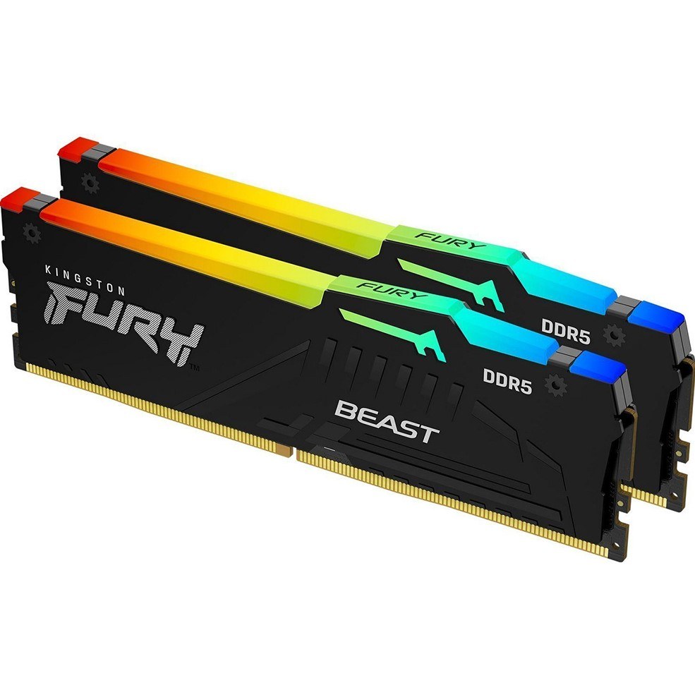 Набір KINGSTON 32Gb (2x16Gb) DDR5 6000MHz Fury Beast (KF560C36BBE2AK2-32)
