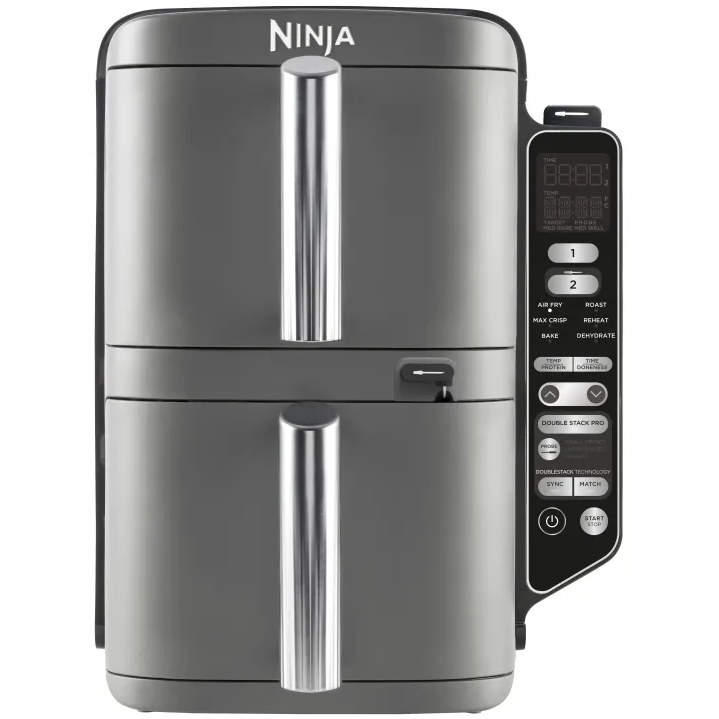 Мультипіч NINJA Double Stack XL 2-Level Hot Air Fryer with Smart Cook System SL451EU