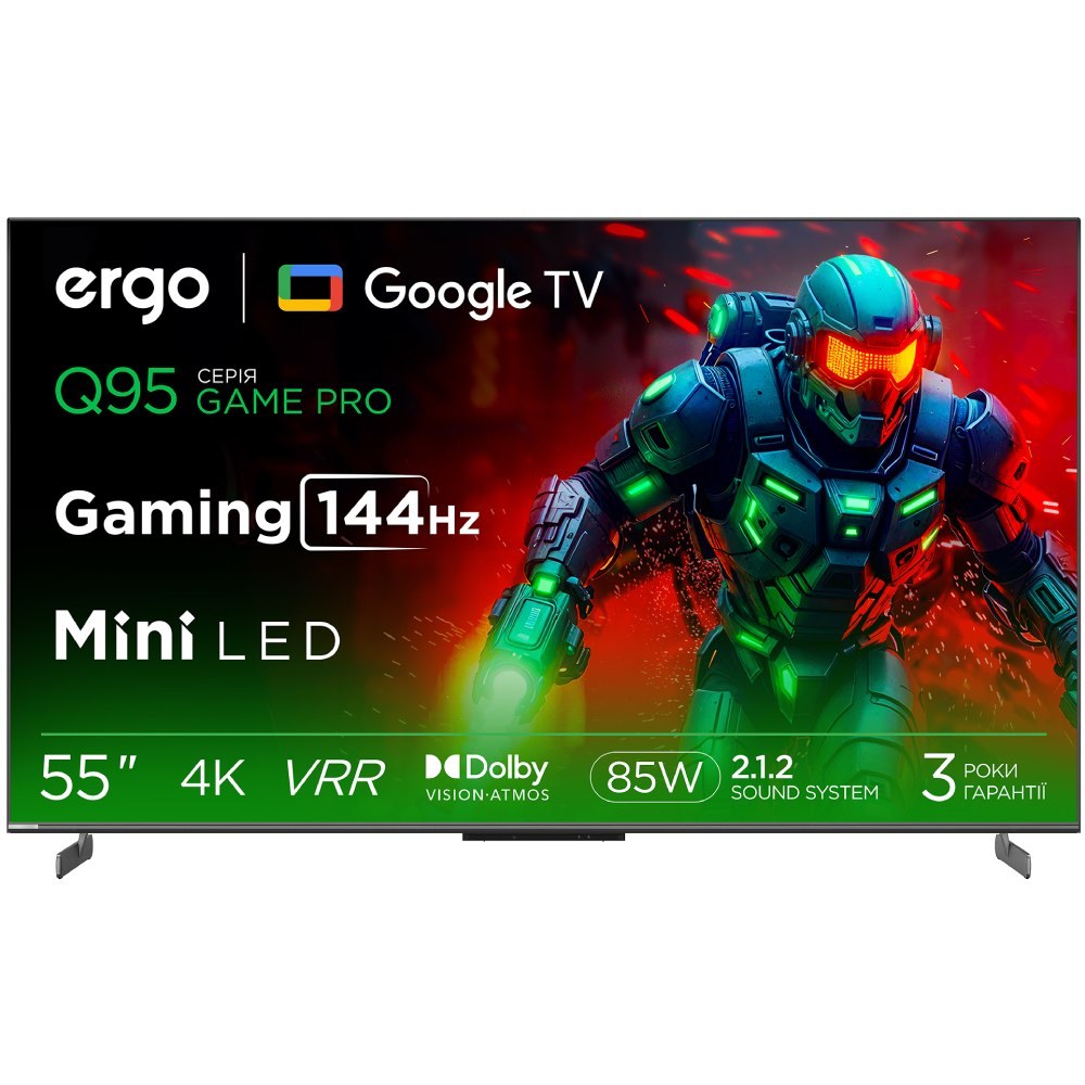 Телевізор ERGO 55MQ95 Game PRO