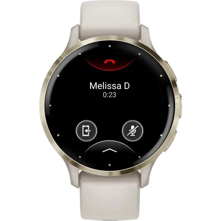 Смарт-годинник GARMIN Venu 3S Soft Gold St.Steel Bezel Ivory Case and Sil Band (010-02785-04)