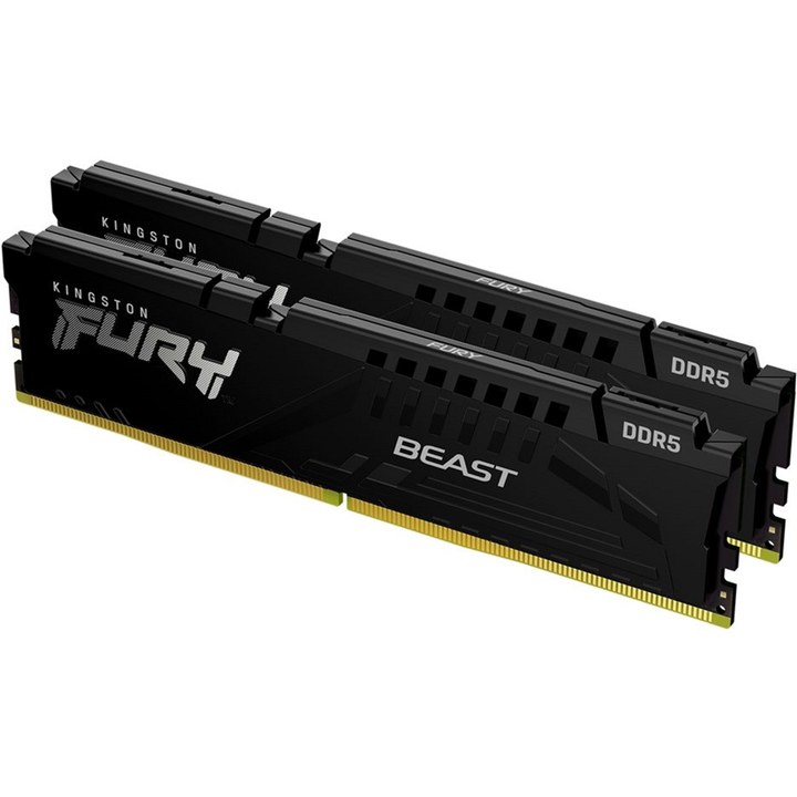 Набір KINGSTON Beast Fury DDR5 16Gb 6000Mhz Black (KF560C36BBEK2-16)