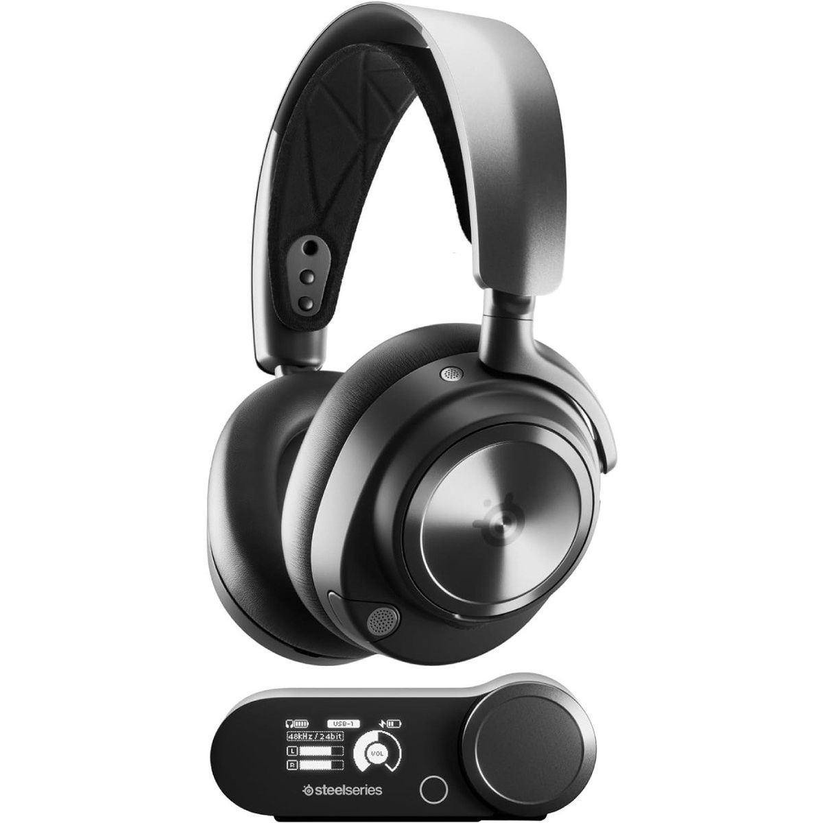 Гарнітура STEELSERIES Arctis Nova Pro Wireless P для PC та PlayStation Black (61522)