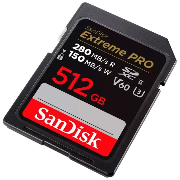 Карта пам'яті SANDISK 512GB C10 UHS-II U3 Extreme Pro V60 (SDSDXEP-512G-GN4IN)