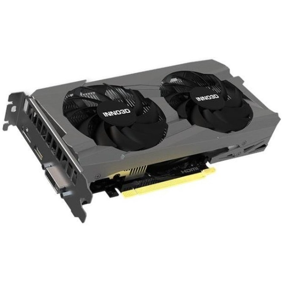 Відеокарта INNO3D GEFORCE RTX 3050 TWIN N X2 V2 6GB 96192 bit 1470/14000MHz (N30502-06D6-1880VA60)