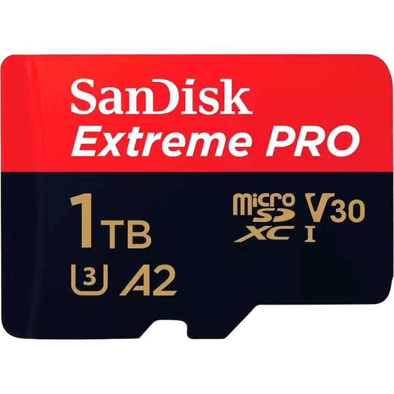 Карта пам'яті SANDISK microSDXC 1TB Extreme Pro A2 UHS-I (U3) (SDSQXCD-1T00-GN6MA)