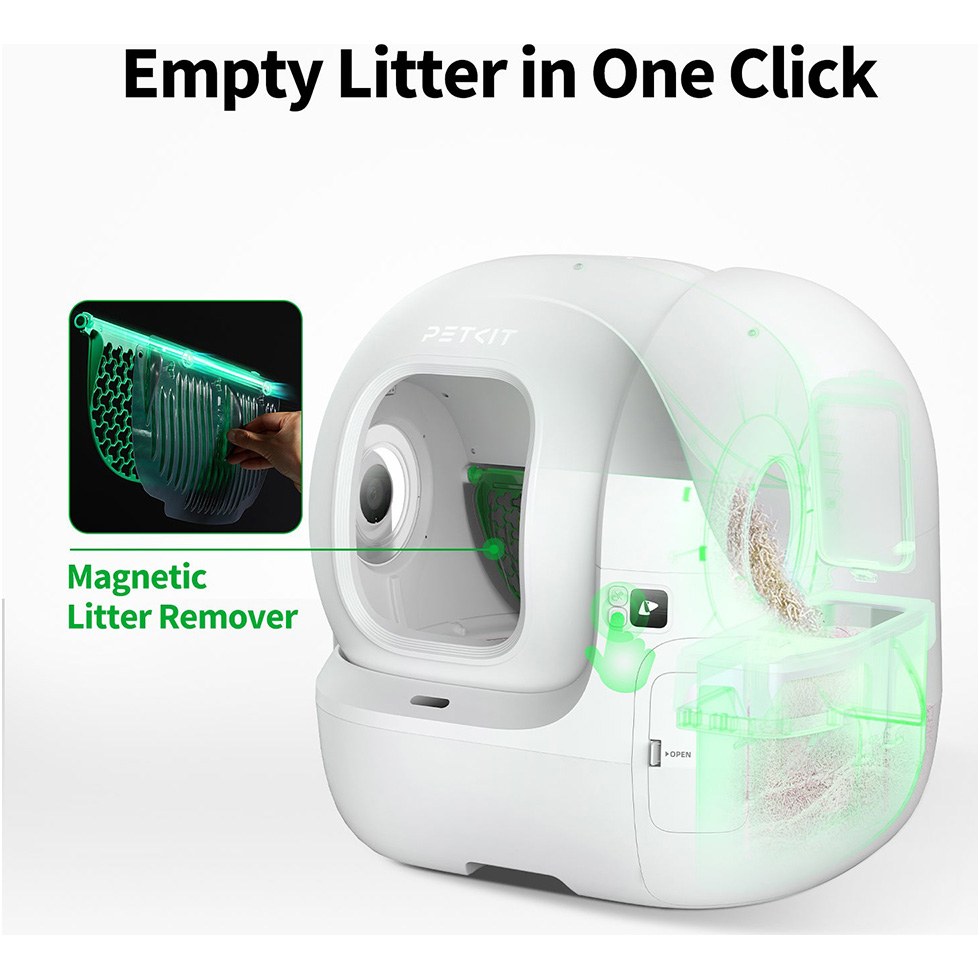 Смарт лоток PETKIT Purobot Max PRO With Cam Self-Clean (P9904)
