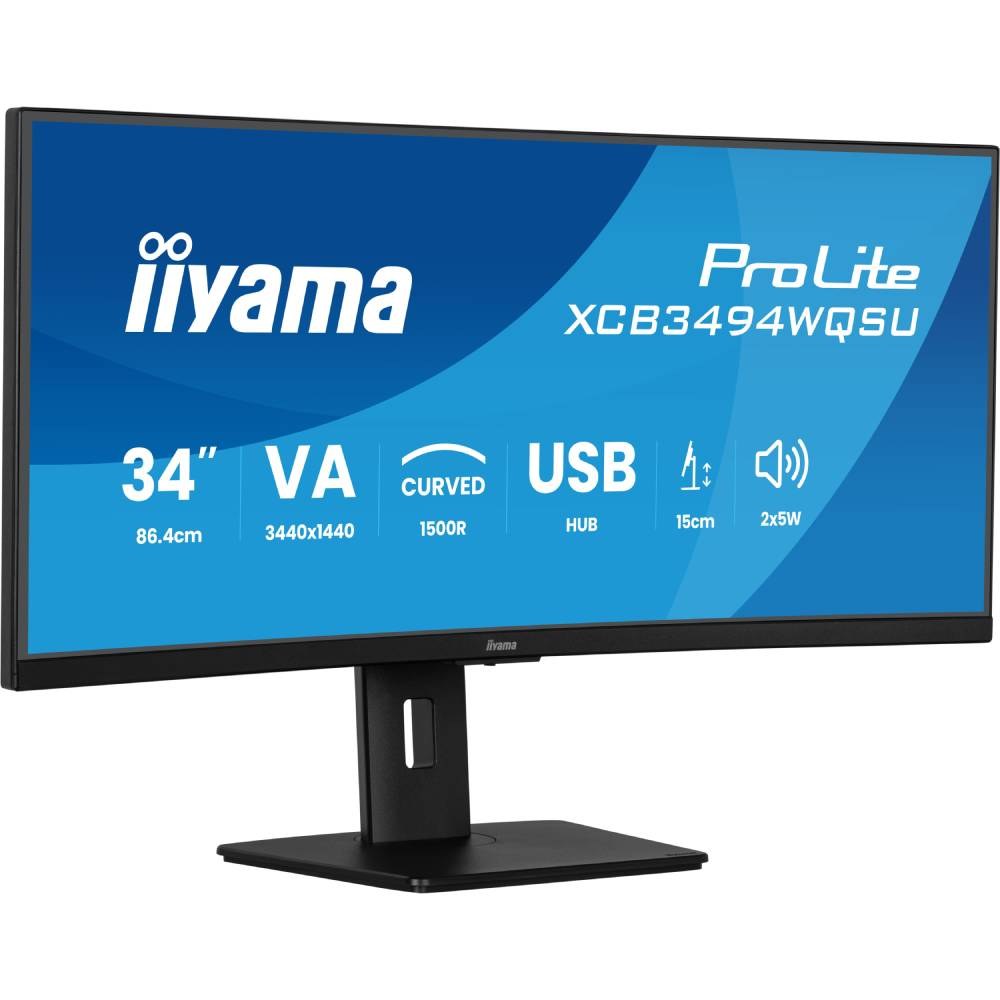 Монітор IIYAMA XCB3497WQSNP-B1 Black