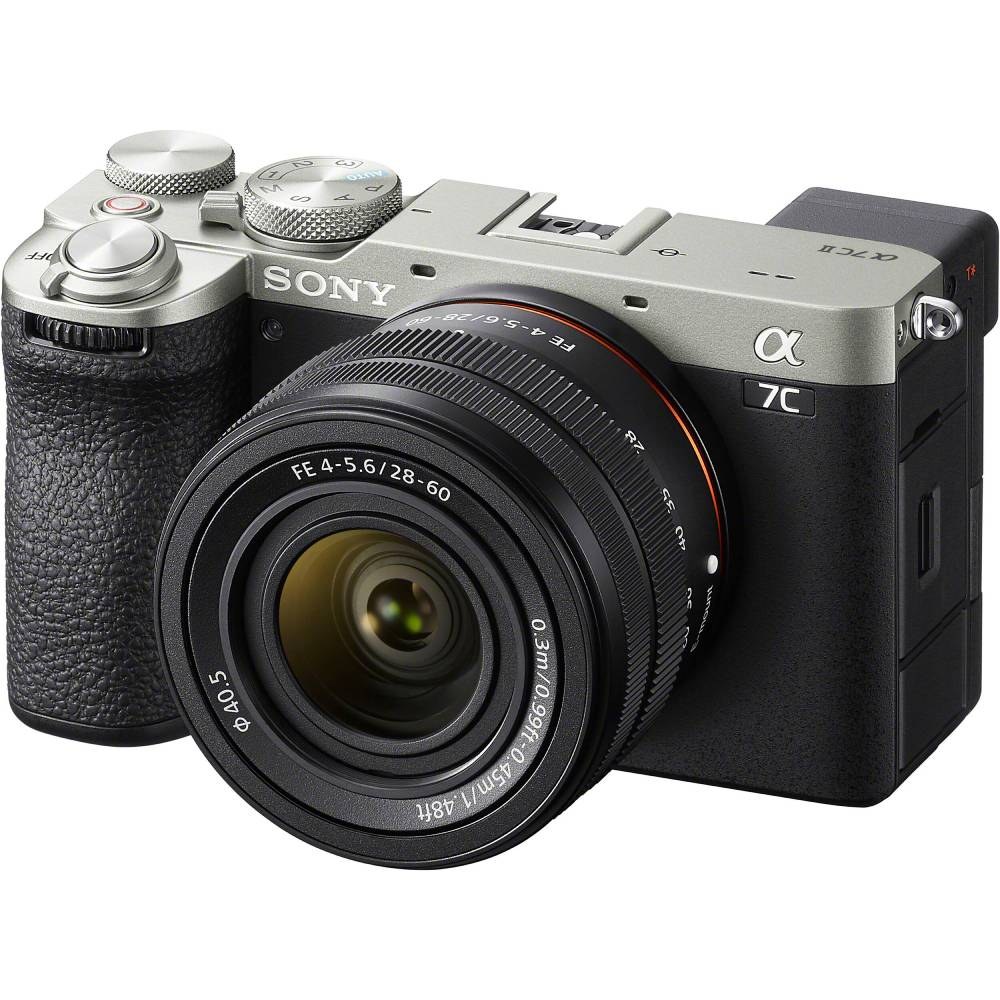 Фотоапарат SONY Alpha 7CII FE 28-60mm F4-5.6 Silver (ILCE7CM2LS.CEC)