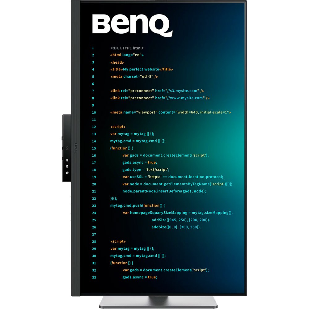 Монітор BENQ RD320U Metallic Grey (9H.LMSLA.TBE)