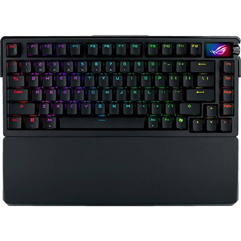 Клавіатура ASUS ROG Azoth Extreme NX Snow RGB Black (90MP03MA-BKUA01)