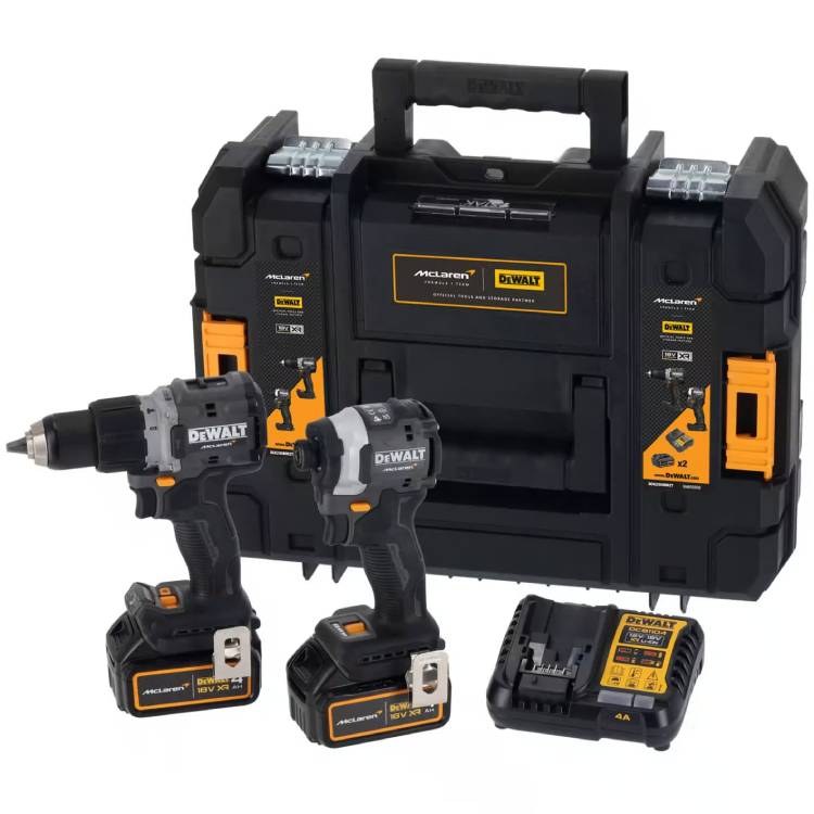 Набір акумуляторних інструментів DEWALT McLaren F1 TEAM LIMITED EDITION (DCK200MM2T)