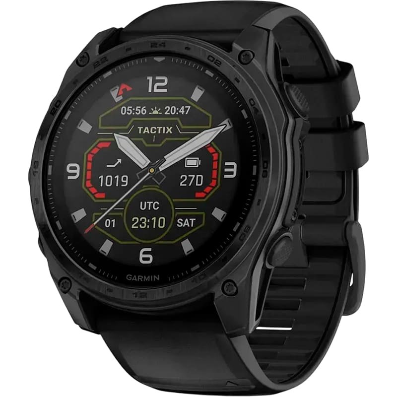 Смарт-годинник GARMIN Tactix 8 51 mm Solar Elite Includes Applied Ballistics Elite Solver (010-03407-11)