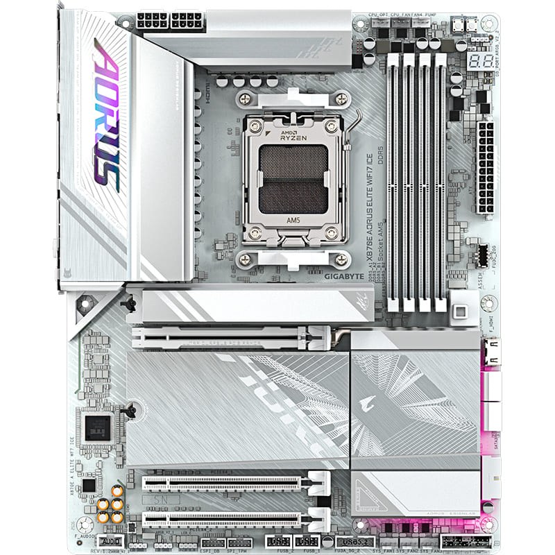 Материнська плата GIGABYTE X870E AORUS ELITE WIFI7 ICE
