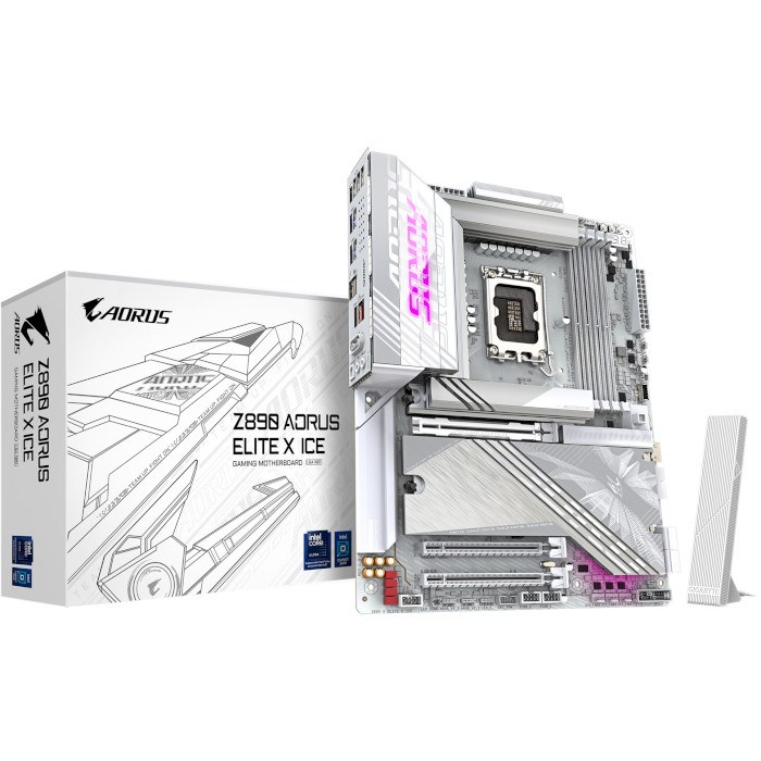 Материнська плата GIGABYTE Z890 AORUS ELITE X ICE