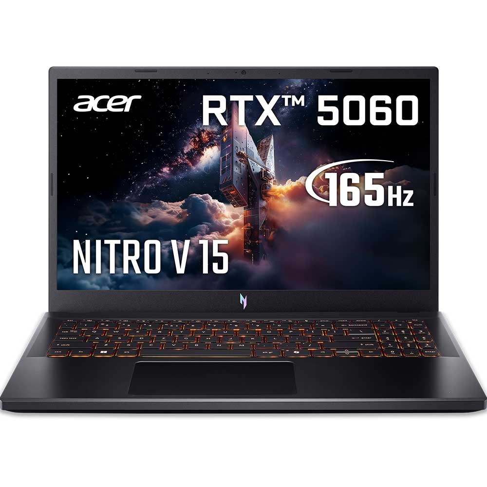 Ігровий ноутбук ACER Nitro V 15 ANV15-52-50XT Obsidian Black (NH.QZ8EU.00J)