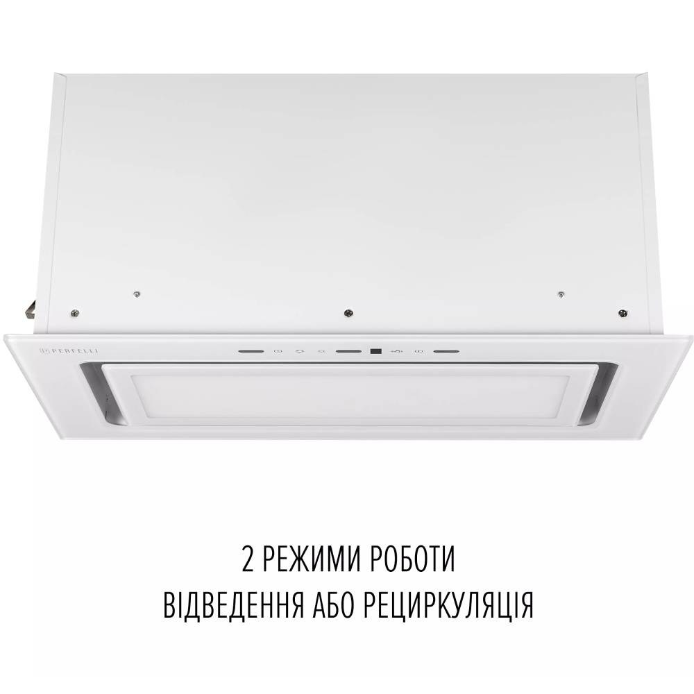Витяжка PERFELLI DESIGN VISION 6 BIANCO SILENZIO