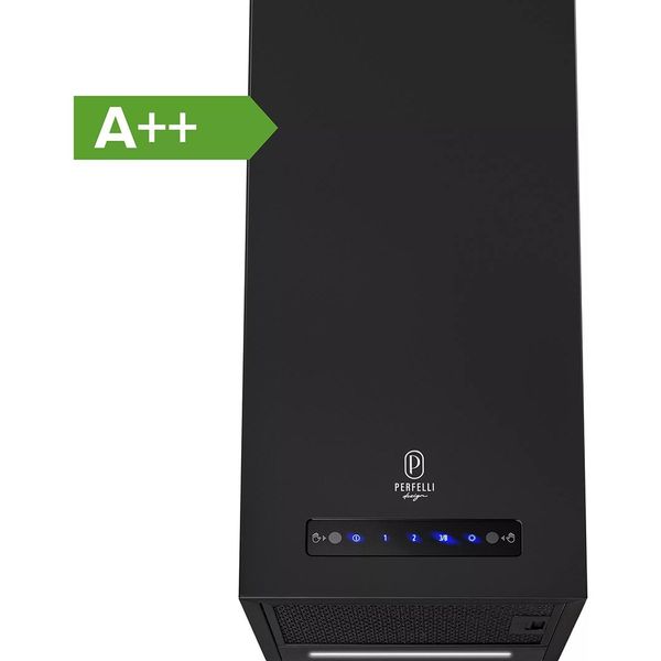Витяжка PERFELLI DESIGN QUADRO 36 NERO SILENZIO