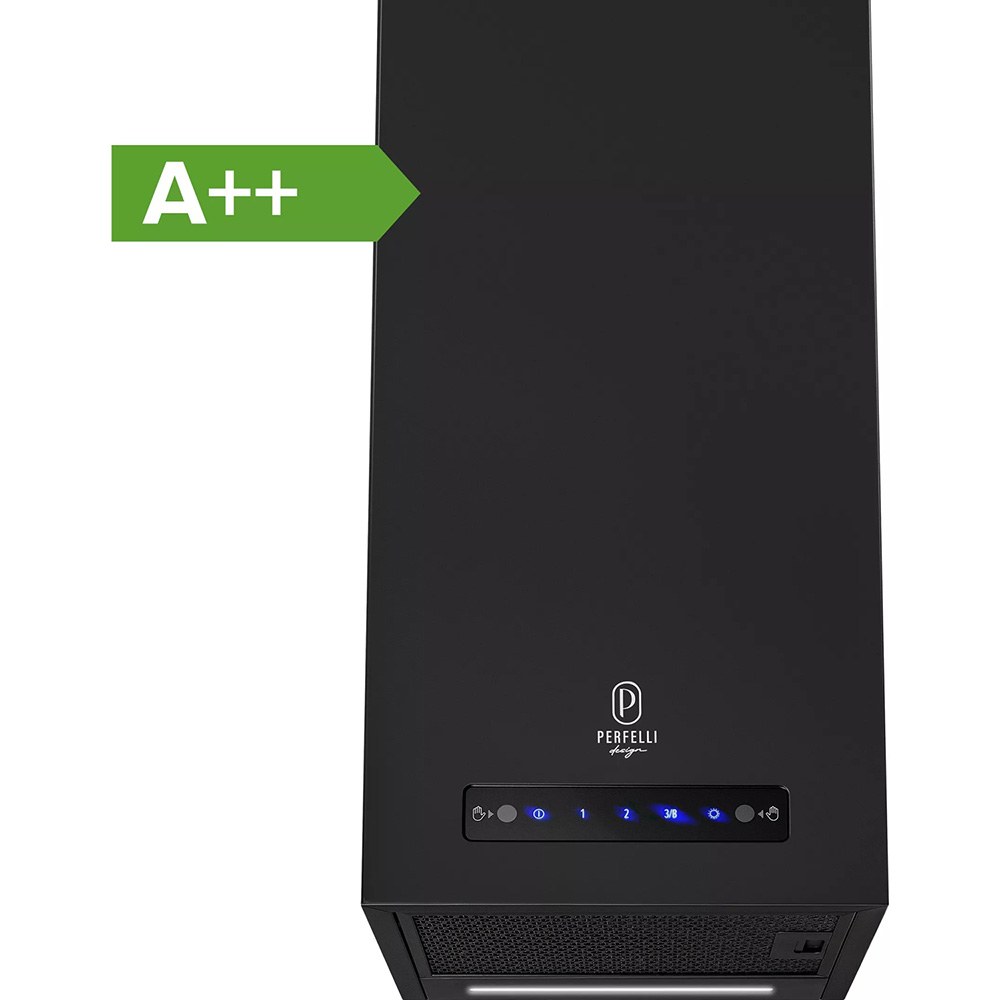 Витяжка PERFELLI DESIGN QUADRO 36 NERO SILENZIO