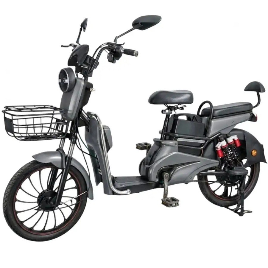 Електроскутер FORTE CLEO Сірий акумулятор 12V15A/12А 5 шт. (145153)