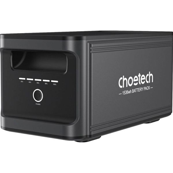 Додаткова батарея CHOETECH 1536Wh Black (BS065-Battery)
