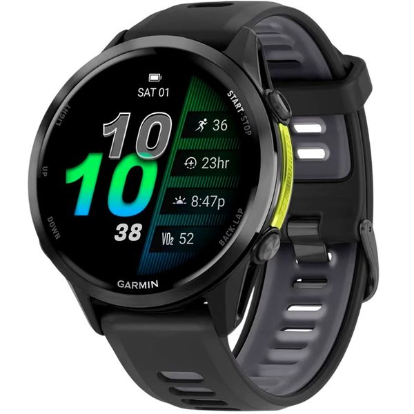 Смарт-годинник GARMIN Forerunner 970 Black/Amp Yellow