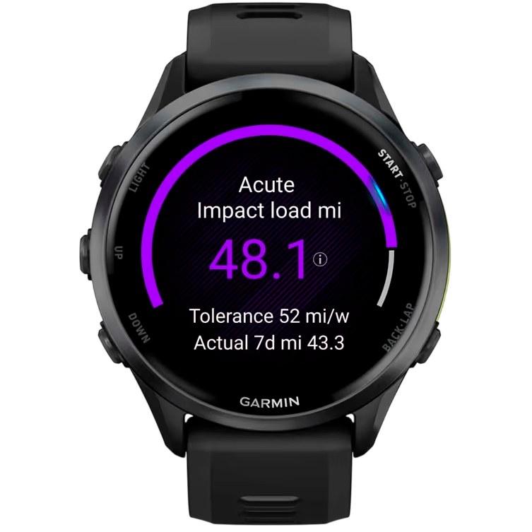 Смарт-годинник GARMIN Forerunner 970 Black/Amp Yellow
