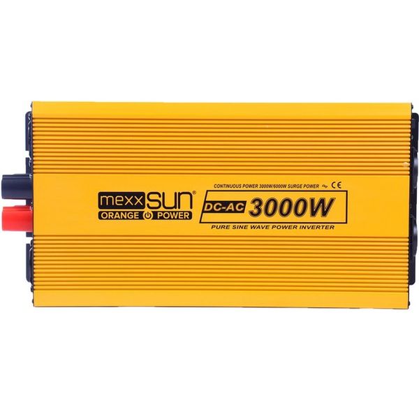 Інвертор напруги MEXXSUN 12V/220V 3000W (MXSPSW-3000-12S)