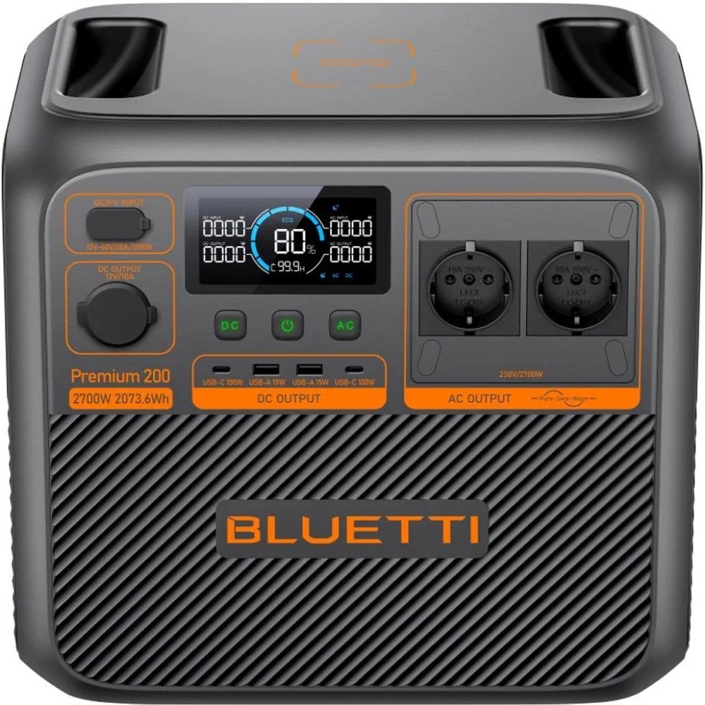 Зарядна станція BLUETTI Premium 200 V2 2000Wh 555000mAh 2700W (PB931477)