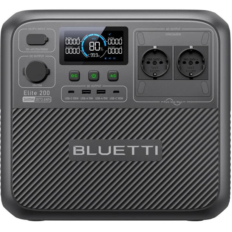Зарядна станція BLUETTI Elite 200 V2 2600W Portable Power Station (Elite200V2)