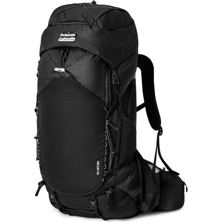 Рюкзак NATUREHIKE Helium CNK2450XB014 70 л L Black (6975641883883)