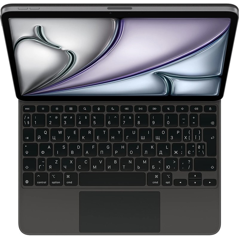 Чохол-клавіатура APPLE Magic Keyboard Apple iPadAir 11 (M3) Ukrainian Black (MGYX4UA/A)