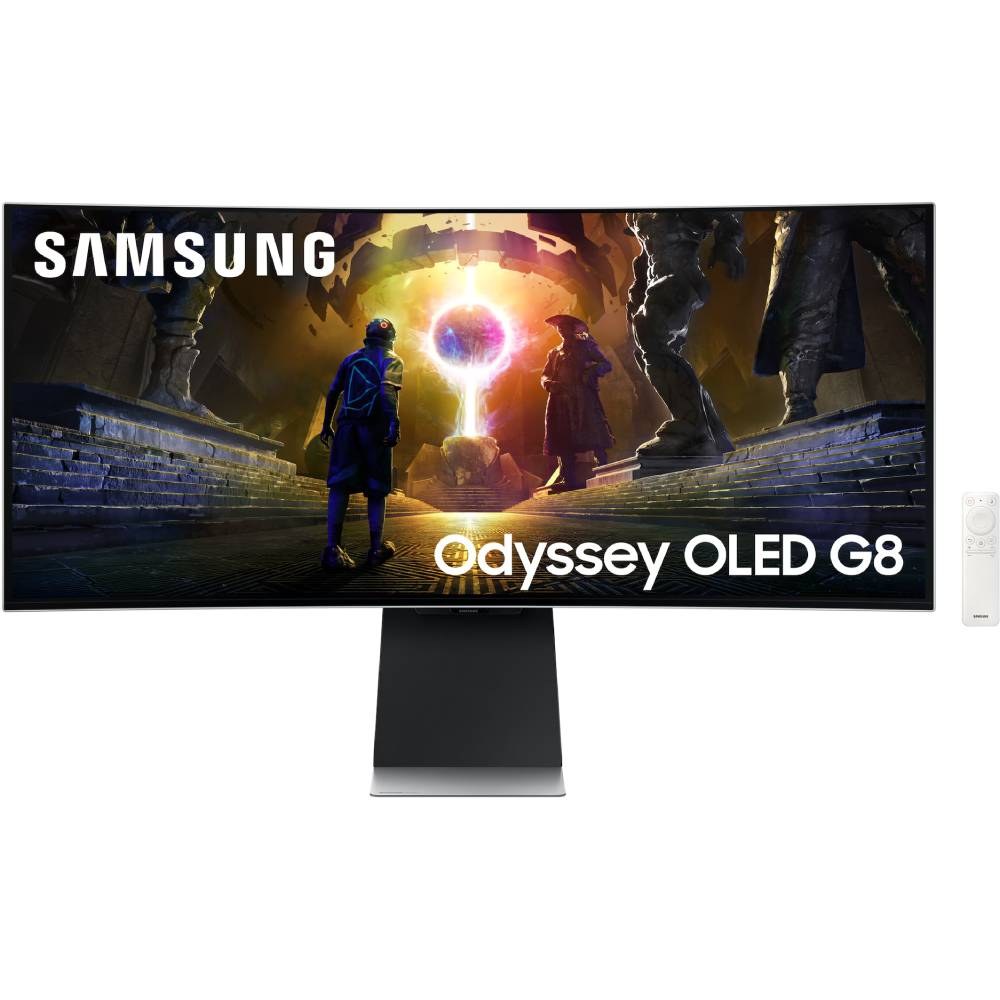 Монітор SAMSUNG Odyssey Gaming G85SD Silver (LS34DG852SZXUA)